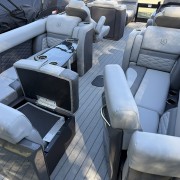 2026 Godfrey MC235ULC Triple Pontoon Boat - Silver/Black